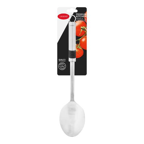 Legend - Premium Stainless Steel Basting Spoon - Silver