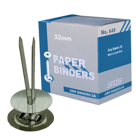 SDS 32mm Paper Binder - Box of 100 Buy Online in Zimbabwe thedailysale.shop