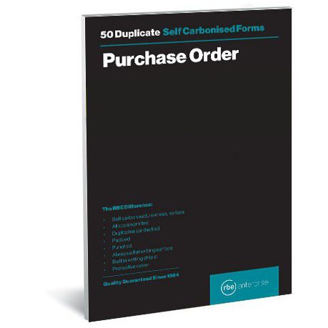 RBE: Purchase Order Duplicate Book - A5 Buy Online in Zimbabwe thedailysale.shop
