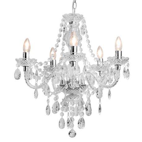 The Lighting Warehouse - Chandelier Crystal Princess 5 Buy Online in Zimbabwe thedailysale.shop