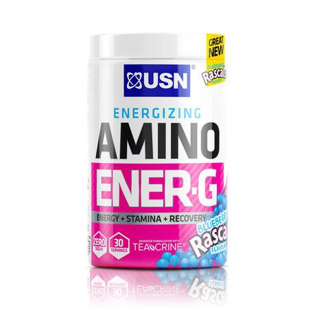 USN Amino Ener-G Blueberry Rascal - 300g Buy Online in Zimbabwe thedailysale.shop