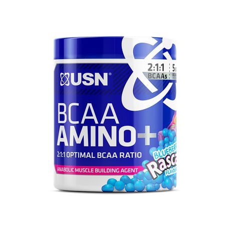 USN BCAA Amino+ 160g - Blueberry Rascal Buy Online in Zimbabwe thedailysale.shop
