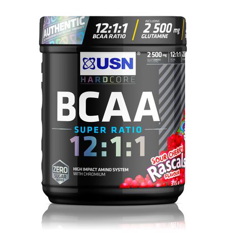 USN BCAA 12:1:1 Sour Cherry Rascals Drink - 315g Buy Online in Zimbabwe thedailysale.shop