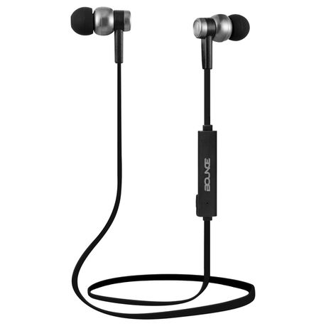 Bounce Bluetooth Earphones Tango Series - Black/Gunmeta Buy Online in Zimbabwe thedailysale.shop