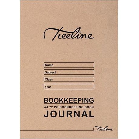 Treeline Bookkeeping Books A4 72 pg Soft Cover Journal (Pack of 20) Buy Online in Zimbabwe thedailysale.shop