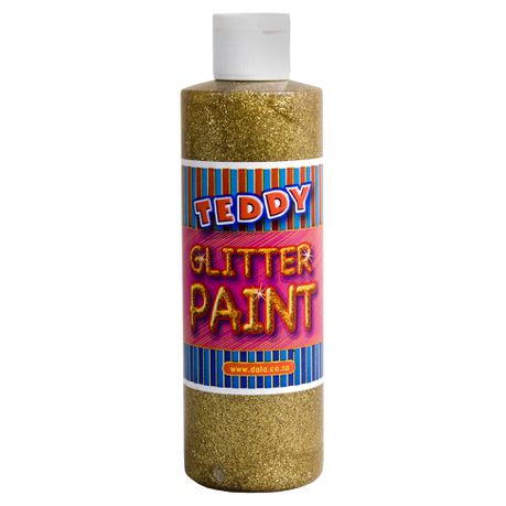 Teddy Glitter Paint 250ml - Gold Buy Online in Zimbabwe thedailysale.shop
