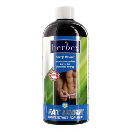 Herbex Fat Burn Concentrate For Men - Berry 400ml Buy Online in Zimbabwe thedailysale.shop