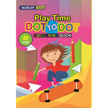Marlin Kids Playtime Dot to Dot 48 Page Activity Book - Pack of 10 Buy Online in Zimbabwe thedailysale.shop