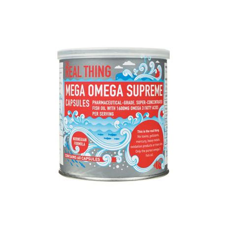 The Real Thing Mega Omega Supreme Capsules -60