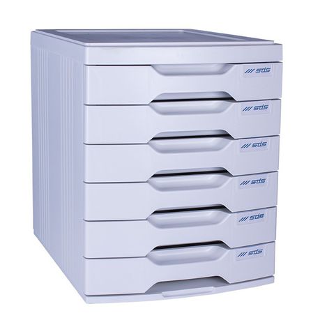 SDS - 6 Drawer Filing System - Egg Shell Buy Online in Zimbabwe thedailysale.shop