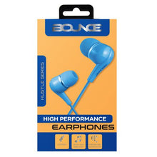 Load image into Gallery viewer, Bounce Hustle Series Earphones - Blue
