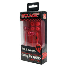 Load image into Gallery viewer, Bounce Beat Series Earphones - Red
