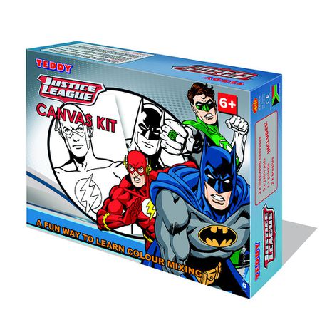 Teddy Justice League Batman Canvas Paiting Kit Buy Online in Zimbabwe thedailysale.shop