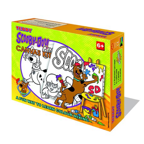 Teddy Scooby Doo Canvas Painting Kit Buy Online in Zimbabwe thedailysale.shop