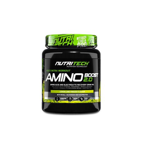Nutritech Amino Boost 2.0 Lemon Lime Freeze - 540g Buy Online in Zimbabwe thedailysale.shop