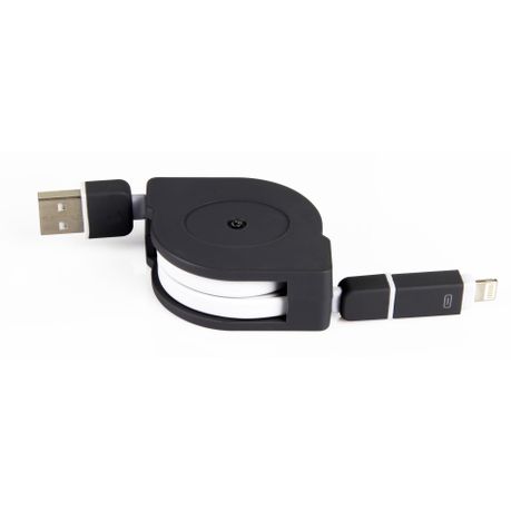 Unitek 1M USB to Retractable Lightning Cable Buy Online in Zimbabwe thedailysale.shop