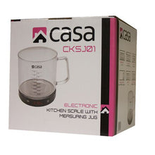 Load image into Gallery viewer, Casa Electronic Kitchen Scale With Jug

