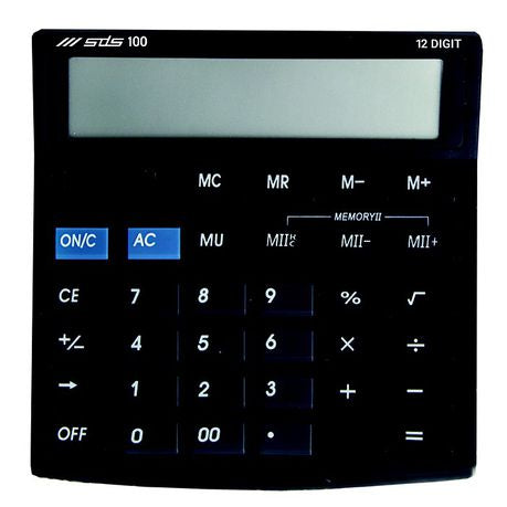 SDS: 12-Digit Dual Power Compact Desk Calculator Buy Online in Zimbabwe thedailysale.shop