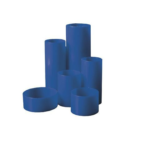 Treeline: Desktop Organiser Pen Holder - Blue - 6 Cylinders Buy Online in Zimbabwe thedailysale.shop