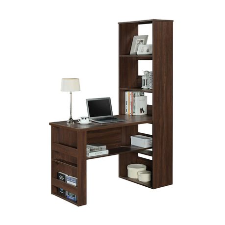 LINX LA Work Desk - Kingston Walnut Buy Online in Zimbabwe thedailysale.shop