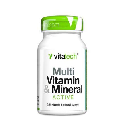VITATECH Multi Vitamin  and  Mineral - Active 30 Tablets