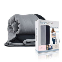 Load image into Gallery viewer, Baby Wrap Carrier - Black &amp; Grey

