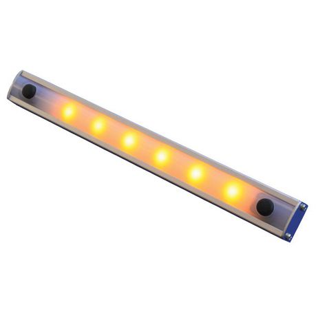 Lumeno - 24 LED - Dual White And Red - Silver