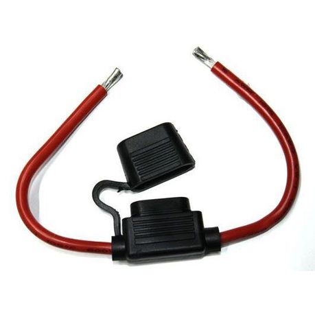 Lumeno - 20 Amp In-Line Fuse Holder - Red Buy Online in Zimbabwe thedailysale.shop