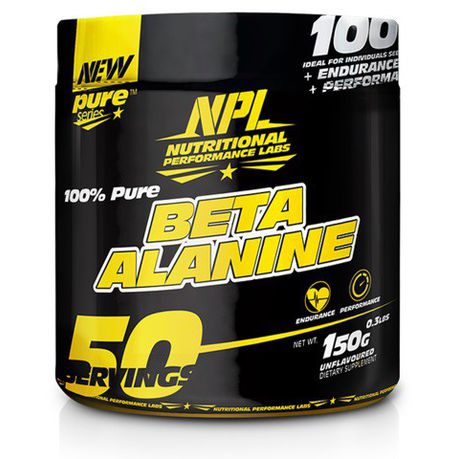 NPL Beta Alanine - 150g Buy Online in Zimbabwe thedailysale.shop
