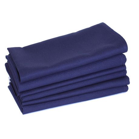 DSA - 100% Cotton Napkins - Navy - Set Of 6