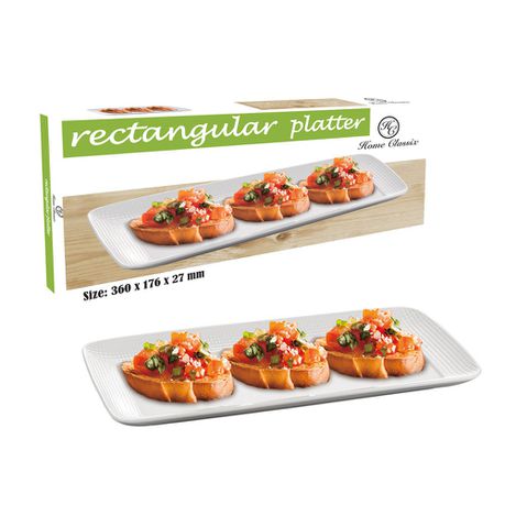 Home Classix Rectangle Platter - 36x17.6x2.7cm