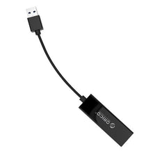 Load image into Gallery viewer, Orico USB3.0 to Gigabit Ethernet Adapter Black
