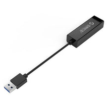 Load image into Gallery viewer, Orico USB3.0 to Gigabit Ethernet Adapter Black
