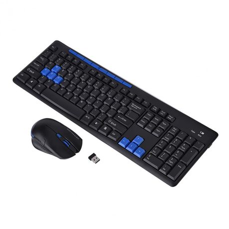 Wireless Keyboard & Mouse Combo With USB Receiver HK3800