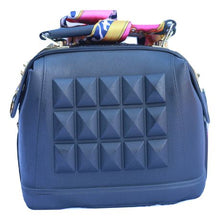 Load image into Gallery viewer, Small black luxury Polyurethane womens designer handbag shoulder bag
