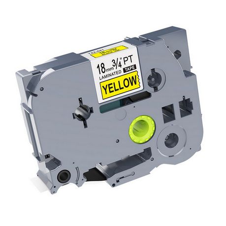 Brother TZ 641 Label Tape Laminated (18mm) Blk/Ylw (8m) - Compatible Buy Online in Zimbabwe thedailysale.shop