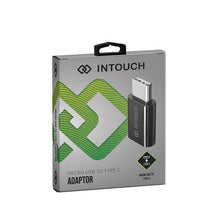 Load image into Gallery viewer, INTOUCH Type C - Micro USB Adapter - Black
