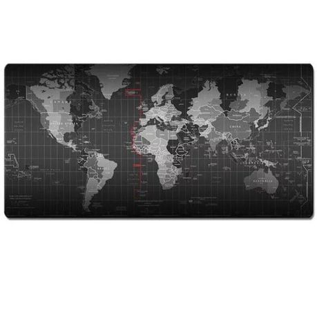 World Map Full Desk Coverage Gaming and Office Mousepad Buy Online in Zimbabwe thedailysale.shop