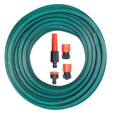 20m Hose Pipe Set with Fittings (12mm 1/2) Economy Buy Online in Zimbabwe thedailysale.shop