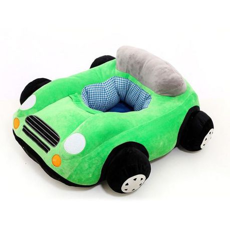 King Plush Stuffed Toy Car Comfy Chair Play - Green