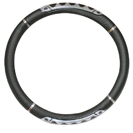 Steering Wheel Cover - Silver