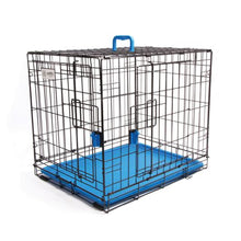 Load image into Gallery viewer, Mpet Wire Crate Small - Blue
