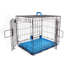 Load image into Gallery viewer, Mpet Wire Crate Small - Blue
