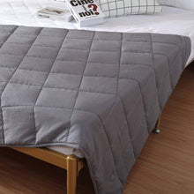 Load image into Gallery viewer, Somnia Luxury Twin Bed Size 4.5kg Gravity Weighted Blanket - Duck Grey
