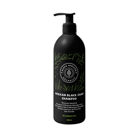 African Black Soap Shampoo 200ml Buy Online in Zimbabwe thedailysale.shop