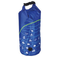 Load image into Gallery viewer, TROIKA Outdoor Bag WATERPROOF BAG IPX6 Grade 10 Litre Capacity Blue
