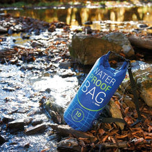 Load image into Gallery viewer, TROIKA Outdoor Bag WATERPROOF BAG IPX6 Grade 10 Litre Capacity Blue
