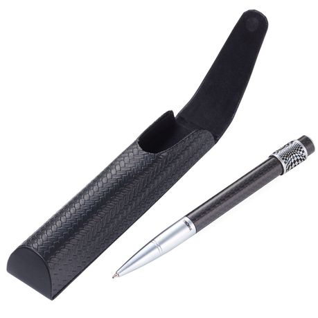 TROIKA Ballpoint Pen With Rotating Ring - Checker Pattern for Stress Relief Buy Online in Zimbabwe thedailysale.shop