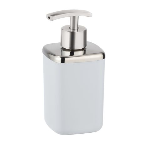 WENKO - Soap Dispenser - Barcelona Range - White - Unbreakable - 370ml