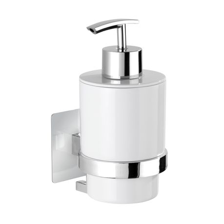WENKO - Turbo-Loc® Soap Dispenser Quadro Range - No Drilling Required